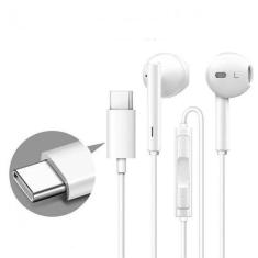 Imagem de Fone USB-C C/ Microfone e Controle de Volume Para IPH 15 - LEHMOX