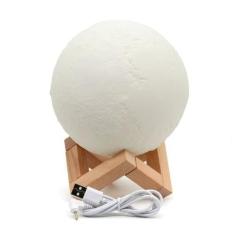 Imagem de Umidificador Aromatizador Luminária abajur LUA Cheia 3d - Ambiente Int