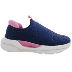 Imagem de Tênis Infantil Menina Slip On Casual Dia a Dia Passeio Escola Ultra Conforto Molekinha 2573.106