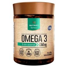 Imagem de Omega 3 TG Ultra Concentrado 1360mg 120 capsulas Nutrify-Unissex