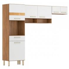 Imagem de Cozinha Compacta Dama 4 Peças 9 Portas e 2 Gavetas Demóbile