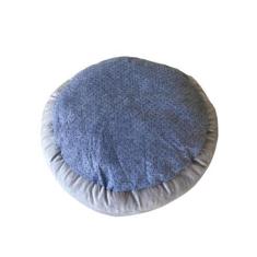 Imagem de Cama Para Cachorro Gato De Pelúcia Velboa 60 Cm  Colchonete Pet Redond