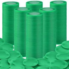 Imagem de Coopay 1000 peças de plástico fichas de pôquer cartas de pôquer fichas de jogo de aprendizagem em massa marcadores de contagem de fichas de bingo para prática de matemática, fichas de jogo e