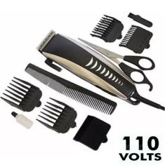 Imagem de Maquina De Cabelo Barba Aparador Profissional 110v - Qirui