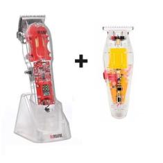 Imagem de Máquina Cortar Cabelo Profissional Ng 407 + Acab Ng 202 - Wmark