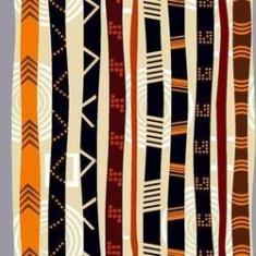 Imagem de Papel De Parede Adesivo Tribal 13134 Rolo 0,58X3M