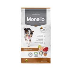 Imagem de Ração Monello Para Cães Adultos De Porte Médio E Grande Sabor Frango E