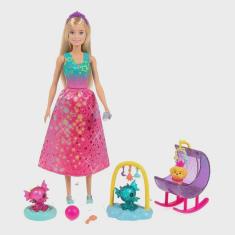 Imagem de Boneca Barbie Dreamtopia Babá de Dragões Bebê - GJK49 GJK51 - Mattel