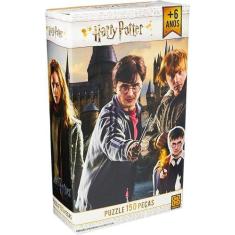 Imagem de Quebra Cabeça Puzzle Harry Potter 150 Peças Grow 03616
