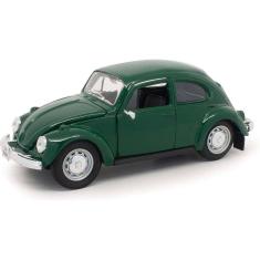 Imagem de Miniatura Maisto VW Volkswagen Beetle 1973 Fusca 1/24 Die-Cast Verde