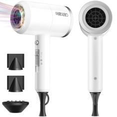 Imagem de Secador de cabelo shrate Lightweight Ionic 1800W com difusor Travel