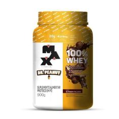 Imagem de 100% Whey Dr. Peanut 900g Bombom Italiano - Max Titanium