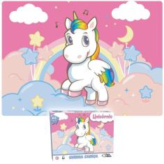 Imagem de Quebra Cabeça Infantil Para Meninas De Unicórnio Com 60Peças