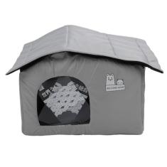 Imagem de Casa para Gatos Ao Ar Livre, Casa para Animais de Estimação Refrigerada para o Verão à Prova D'água, Condomínio para Gatos Com Bolsas de Gelo e Revestimento de Folha de Alumínio