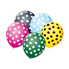 Imagem de Balão Romana Festas Bolinha Sortidos 10 Unidades