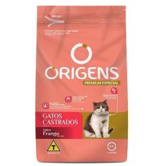 Imagem de Ração Origens Premium Especial Para Gatos Castrados Sabor Frango 1Kg