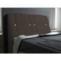 Imagem de Cabeceira Com Baú Itália Cama Box Queen 160 Cm Chocolate