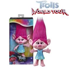 Imagem de Boneca Poppy Trolls World Tour Figura Básica 20Cm - Hasbro
