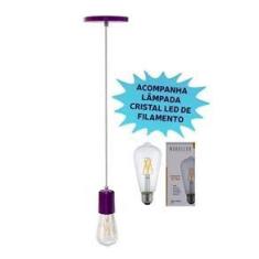 Imagem de Pendente Slim Colors Lilás