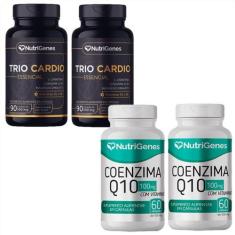 Imagem de 2X Trio Cardio + 2X Coenzima Q10 Coq10 - Nutrigenes
