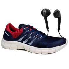 Imagem de Tênis Caminhada Esporte Solado Super Leve + Fone de Ouvido-Unissex