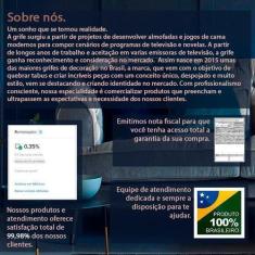 Imagem de Jogo Casal Queen Chevron Chic 7 Pç Edredom 160X240 400 Fios - Casa Da