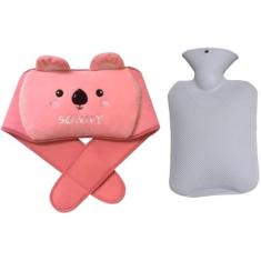 Imagem de Garrafa de água quente Koala 3D com aquecedor de mão macio Capa de cintura Bolsa de água quente para cólicas menstruais Pescoço Ombro Alívio da dor nas costas Bolsa de água Bolsa Presente atencioso /6