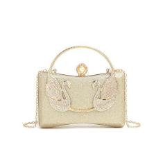 Imagem de Bolsas de mão de strass para mulheres, bolsas de ombro de corrente brilhantes para noite, coquetéis, formaturas, casamentos, D