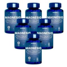 Imagem de 6X Magnésio Treonato Puro 60 Cápsulas 500Mg - Natunéctar