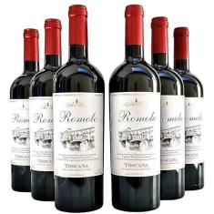 Imagem de Vinho Romolo Rosso Toscana IGT | Kit com 6 Garrafas | Oferta