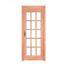 Imagem de Kit Porta de Madeira Direita 213cmx94,5cmx12cm PE15 Esel