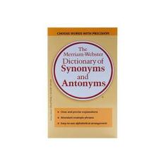 The Merriam-Webster Dictionary of Synonyms and Antonyms: Merriam-Webster:  9780877799061: : Books