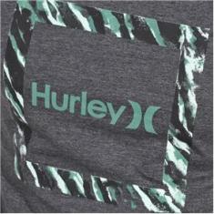 Imagem de Camiseta Hurley Silk Frame Masculina  Mescla