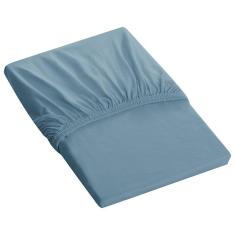 Imagem de Lençol Tecebem King Malha c/ Elástico Liso 193mx203mx40cm Azul