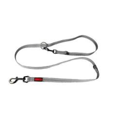 Imagem de Guia Ajustavel Kong Refletivo 2,0 M Cinza Média Para Cães