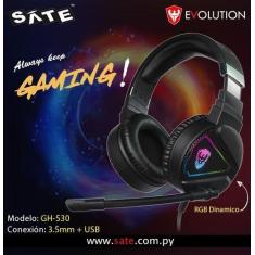 Imagem de Fone P2 Sate Gaming GH-530 RGB - Satellite