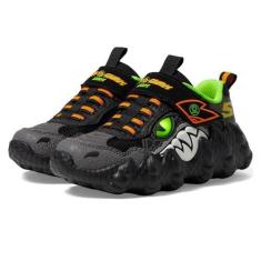 Imagem de Skechers Tênis masculino Skech-o-Saurus Lights, Preto/limão, 16