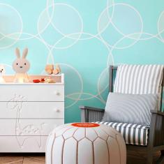 Imagem de Papel De Parede Adesivo Geométrico N010090 Rolo 0,58X3M