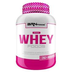 Imagem de PINK WHEY PROTEIN com Colágeno 2kg - BRN FOODS Sabor Morango