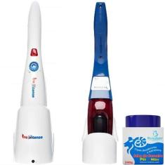 Imagem de Aparelho Massageador Muscular Elétrico Bivolt Sem Fio + Creme Massagem