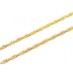 Imagem de Corrente Singapura Em Ouro 18k 0,95mm 45cm