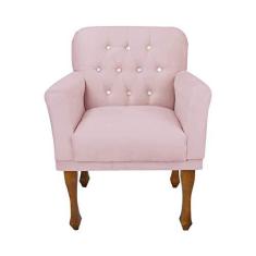 Imagem de Poltrona Cadeira Decorativa Para Salão de Beleza Anitta Corano  Bebe DL Decor