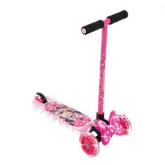 Imagem de Patinete Minnie Mouse 3 Rodas Com Luzes E Sons Menina Rosa - Zippy