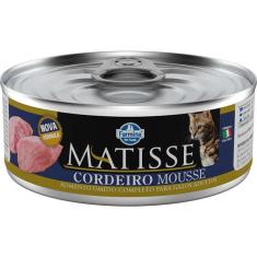 Imagem de Ração Úmida Farmina Matisse Cordeiro Mousse para Gatos Adultos - 85 g