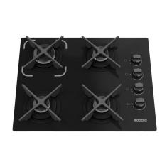 Imagem de Cooktop Itacook Itatiaia 4 Bocas Preto Bivolt 127V E 220V