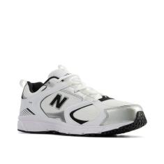 Imagem de New Balance Tênis masculino 408 V1, branco/preto/prata, 37