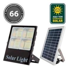 Imagem de Refletor De Led Solar Automático Externo Inteligente 40 W
