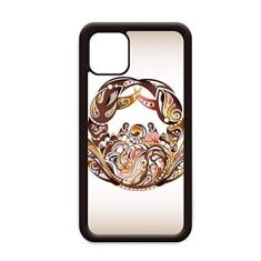 Imagem de Capa para iPhone 12 Pro Max com estampa de caranguejo para Apple Mini Mobile Case