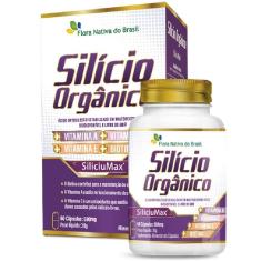 Imagem de Silício Orgânico Siliciumax + Vitaminas 500Mg 60 Cápsulas