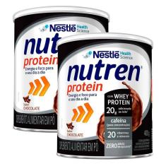 Imagem de Kit 2 Nutren Protein Chocolate 400g